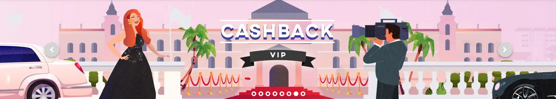 cashback VIP WHITE LION CASINO
