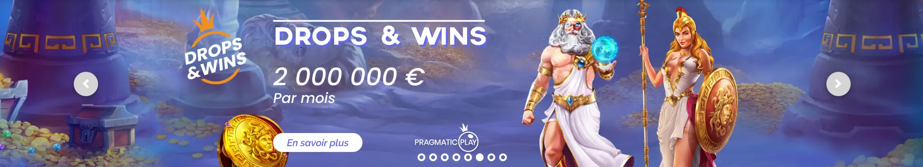 Drop and Wins WHITE LION CASINO 